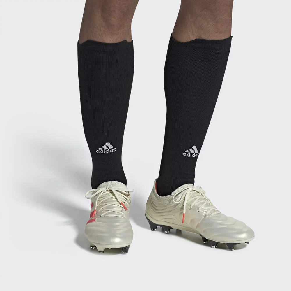Adidas Copa 19.1 Firm Ground Tacos de Futbol Blancos Para Mujer (MX-12436)